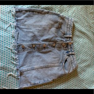 Denim skirt